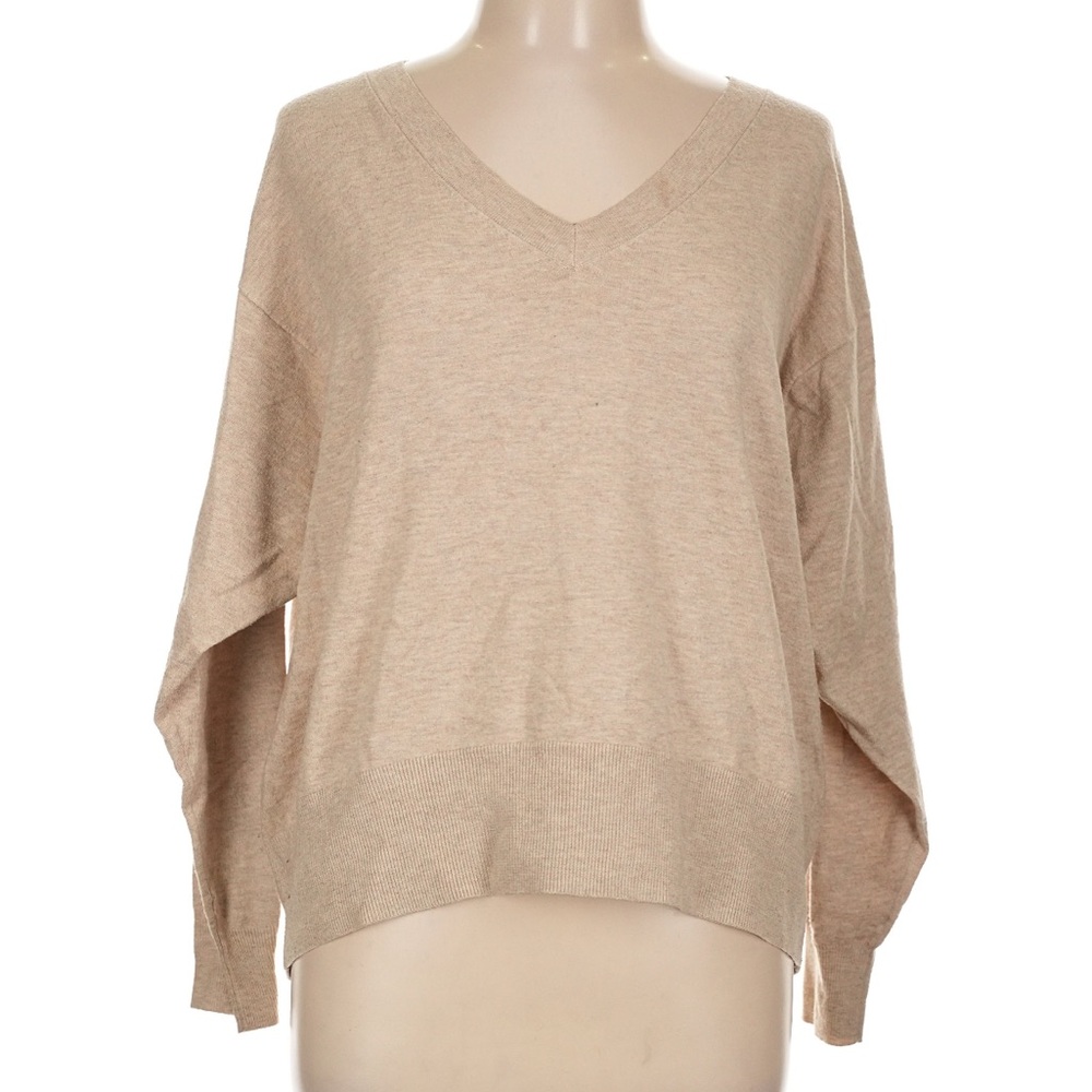 a new day Light Brown Knit Top